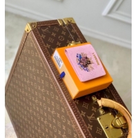 Reasonable Price Louis Vuitton Slender Wallet in Printed Monogram Canvas M25986 Pink 2025