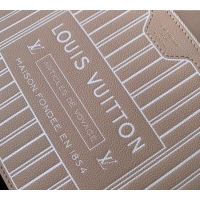 Buy Discount Louis Vuitton Neverfull Bandouliere Inside Out MM Tote bag Monogram Canvas/Leather 25665 White/Beige 2025