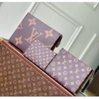 Low Price Louis Vuitton Monogram Reverse Coated Canvas Trio Toilet Pouch M11248 2025