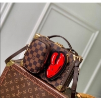 Good Quality Louis Vuitton Sawagani Trunk Bag Damier Phriendship Canvas N40765 2025