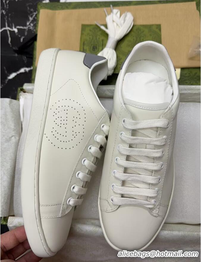 ​Spot Inexpensive Gucci Ace Perforated Interlocking G 87951 White 2025