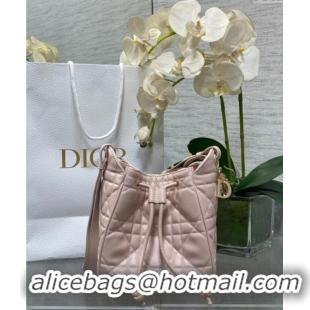 Big Discount Dior Small D-Motion Bag in Macrocannage Lambskin 2851 Powder Pink 2025