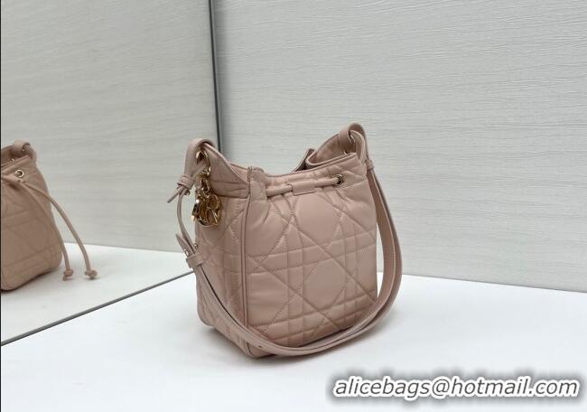 Big Discount Dior Small D-Motion Bag in Macrocannage Lambskin 2851 Powder Pink 2025