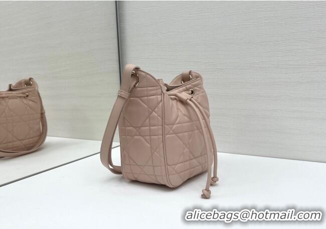 Big Discount Dior Small D-Motion Bag in Macrocannage Lambskin 2851 Powder Pink 2025