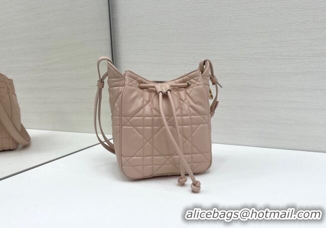 Big Discount Dior Small D-Motion Bag in Macrocannage Lambskin 2851 Powder Pink 2025