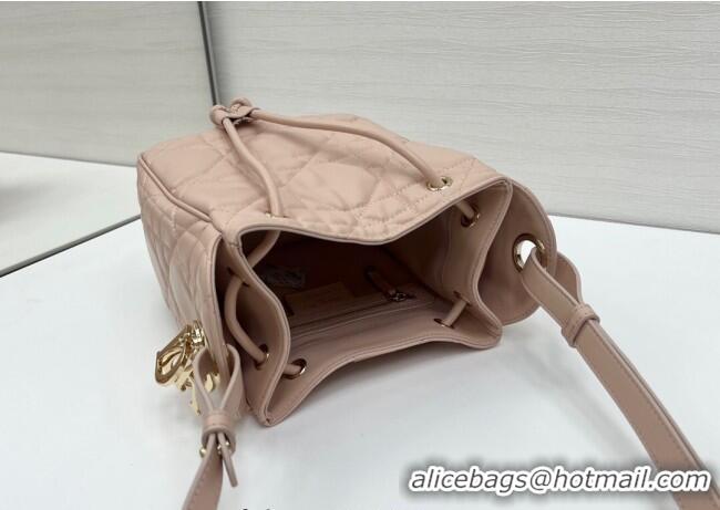 Big Discount Dior Small D-Motion Bag in Macrocannage Lambskin 2851 Powder Pink 2025