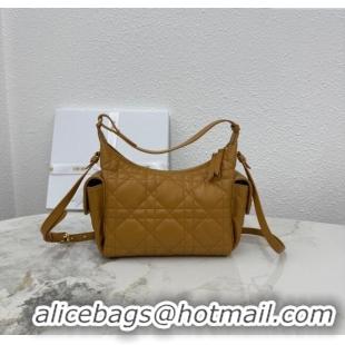 Well Crafted Dior Medium D-Dream Bag in Macrocannage Lambskin Gold-Tone M6323 2025