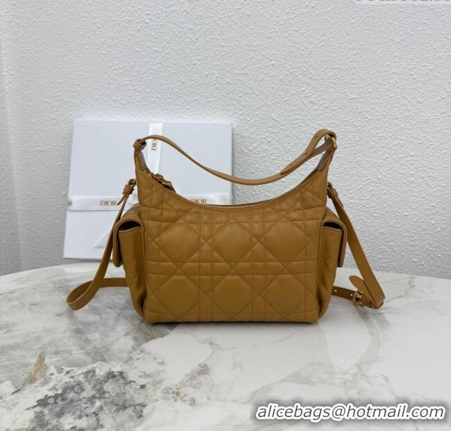Well Crafted Dior Medium D-Dream Bag in Macrocannage Lambskin Gold-Tone M6323 2025