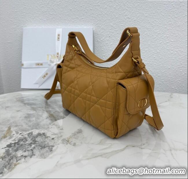 Well Crafted Dior Medium D-Dream Bag in Macrocannage Lambskin Gold-Tone M6323 2025