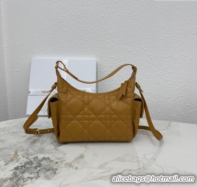 Well Crafted Dior Medium D-Dream Bag in Macrocannage Lambskin Gold-Tone M6323 2025