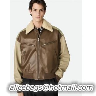 ​Top Grade Bottega Veneta Leather Nappa Blouson V833908 2025