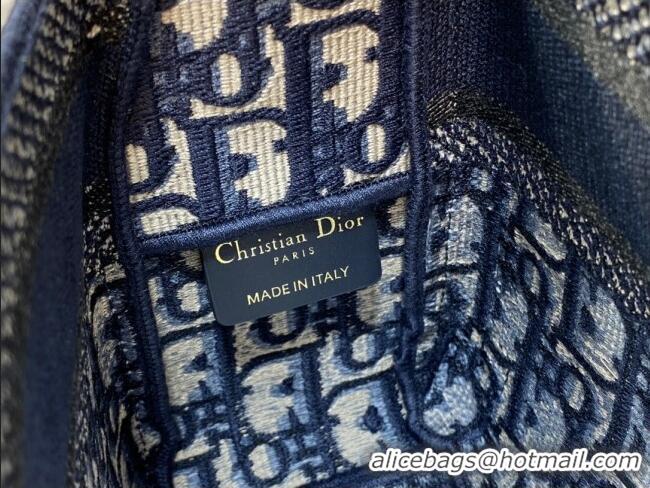 New Design Dior Small Diorcamp Messenger Bag in Blue Oblique Dior Embroidery M1241ORIW 2025