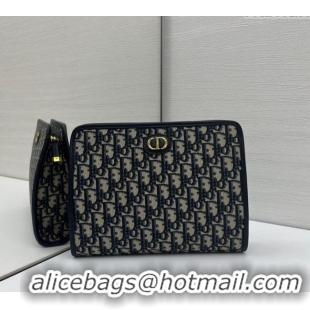 Best Product Dior Oblique Canvas Pouch 2108/6398 2025