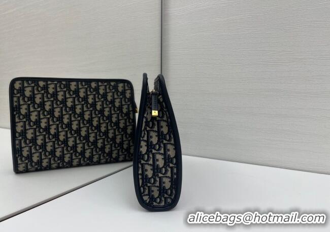 Best Product Dior Oblique Canvas Pouch 2108/6398 2025