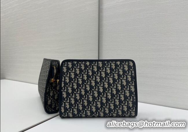 Best Product Dior Oblique Canvas Pouch 2108/6398 2025