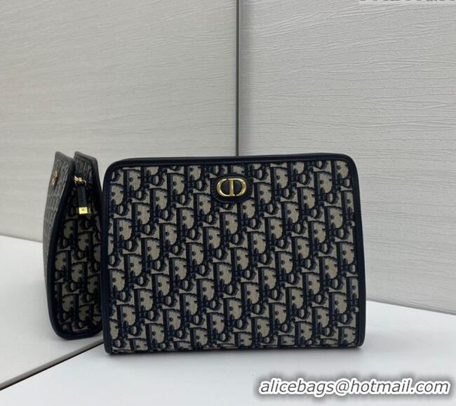 Best Product Dior Oblique Canvas Pouch 2108/6398 2025