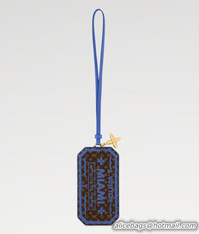 Best Price Louis Vuitton Miami Beach Pass Bag Charm M02853 Blue