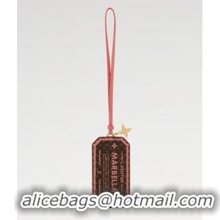 Famous Brand Louis Vuitton Cannes Marbella Pass Bag Charm M02853 Red