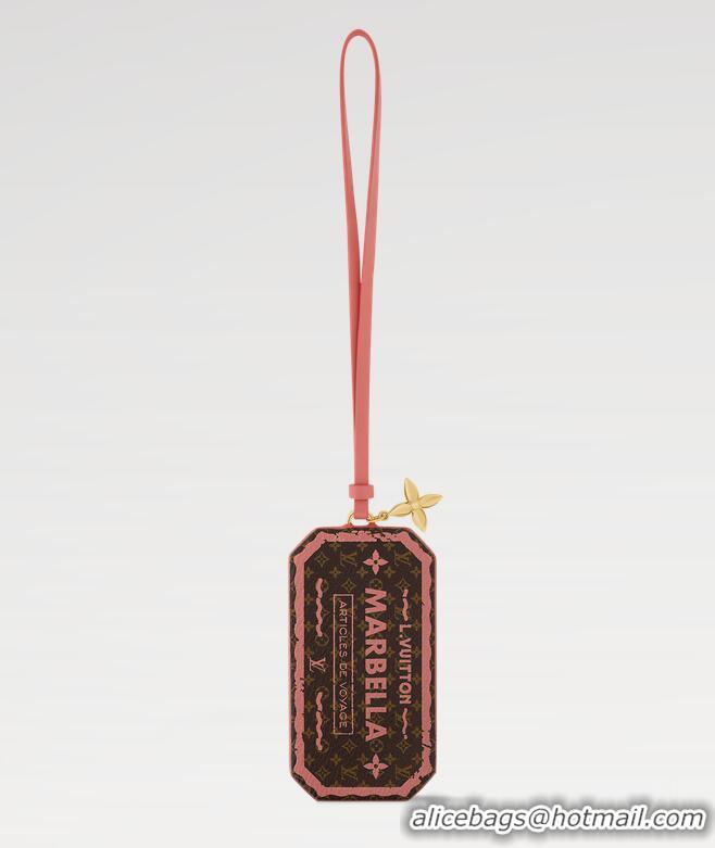 Famous Brand Louis Vuitton Cannes Marbella Pass Bag Charm M02853 Red