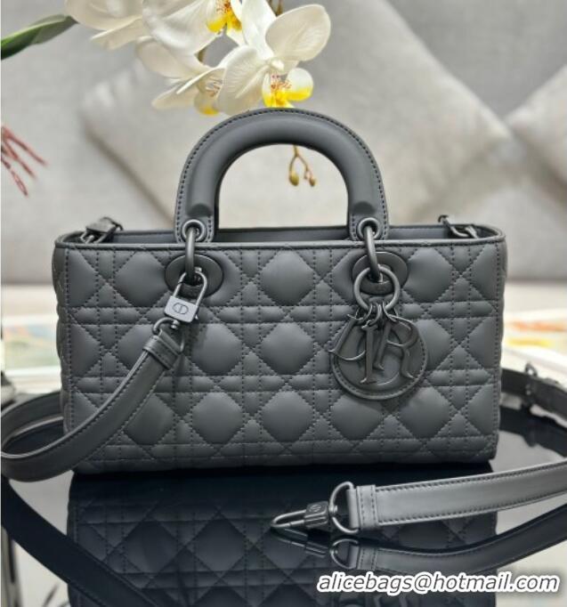 Promotional Dior Lady D-Joy Medium Bag in Cannage Lambskin M9250 All Black 2025