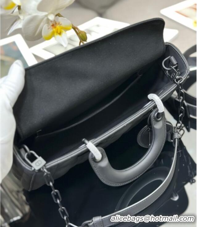 Promotional Dior Lady D-Joy Medium Bag in Cannage Lambskin M9250 All Black 2025