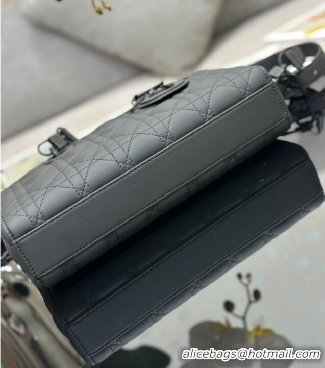 Promotional Dior Lady D-Joy Medium Bag in Cannage Lambskin M9250 All Black 2025