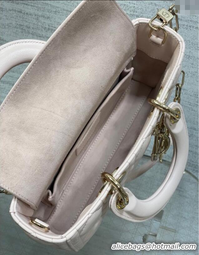 Good Product Dior Lady D-Joy Small Bag in Cannage Lambskin M9250 Light Pink 2025