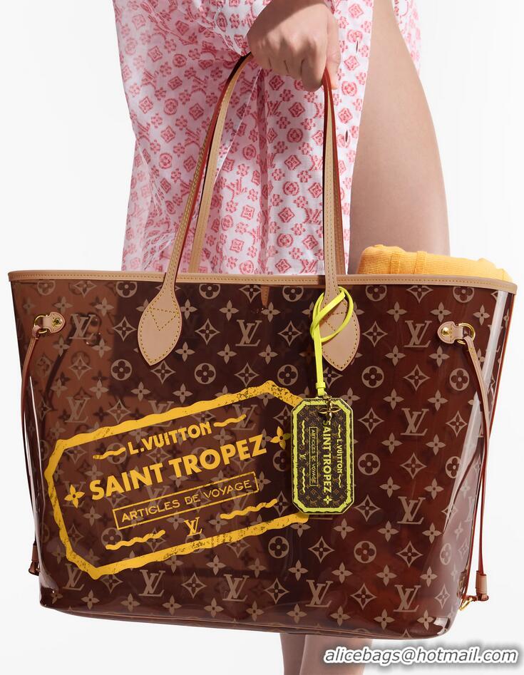 Best Price Louis Vuitton Saint Tropez Beach Pass Bag Charm M02836 Yellow