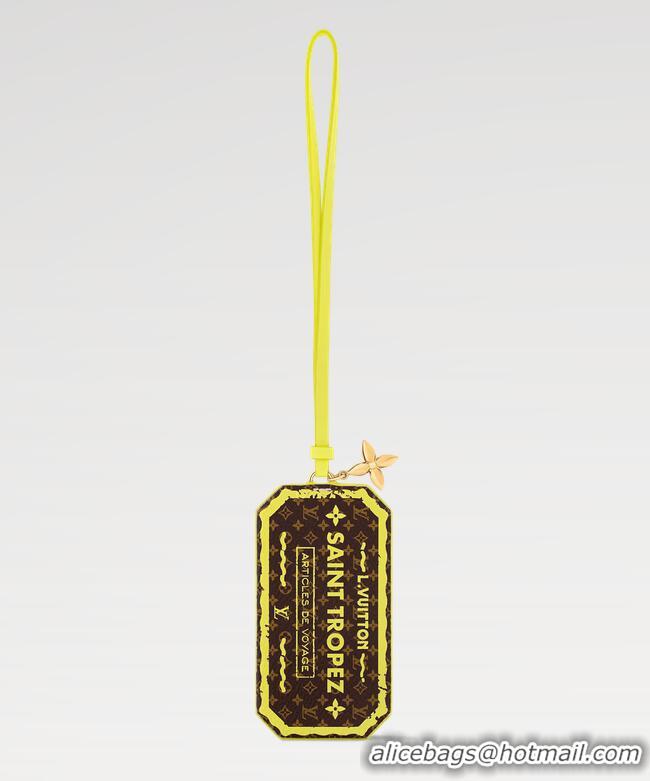 Best Price Louis Vuitton Saint Tropez Beach Pass Bag Charm M02836 Yellow
