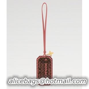 Promotional Louis Vuitton Monaco Beach Pass Bag Charm M02837 Red