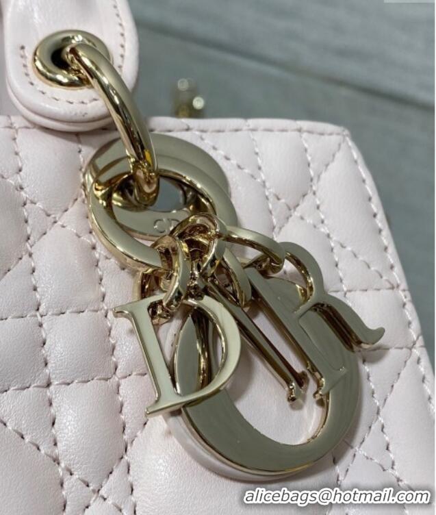 Grade Design Dior Lady D-Joy Micro Bag in Cannage Lambskin M9250 Light Pink 2025