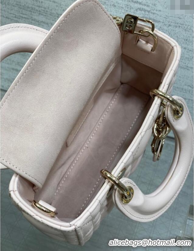 Grade Design Dior Lady D-Joy Micro Bag in Cannage Lambskin M9250 Light Pink 2025