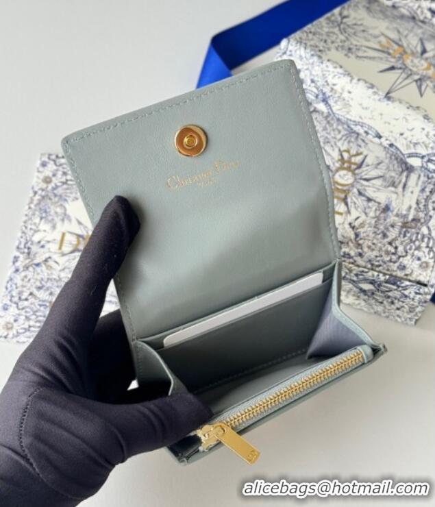 Top Design Dior 30 Montaigne Glycine Card Holder Grey Dior Oblique Jacquard S2300UWHC 2025