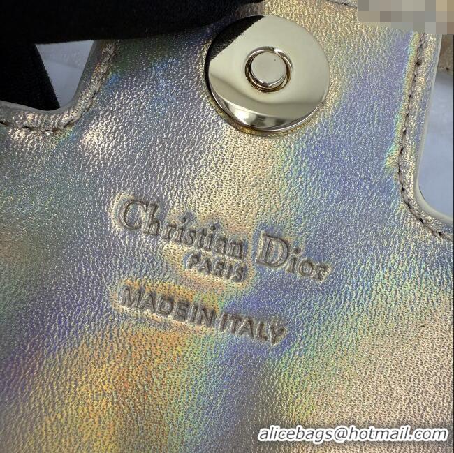 Super Quality Dior Jolie East-West Bag in Cannage Lamb Leather and Flat Cannage Calfskin S3117 Gold 2025