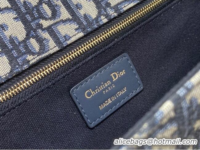 Promotional Dior 30 Montaigne Chain Bag in Blue Dior Oblique Jacquard M9073 2025