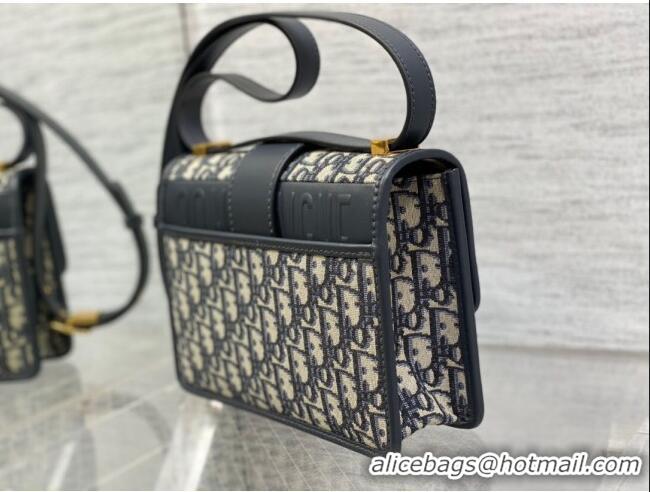 Trendy Design Dior 30 Montaigne Bag in Blue Dior Oblique Jacquard M9074 2025
