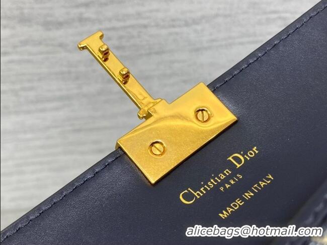 Low Cost Dior Miss Montaigne Mini Bag in Blue Dior Oblique Jacquard D0806 2025
