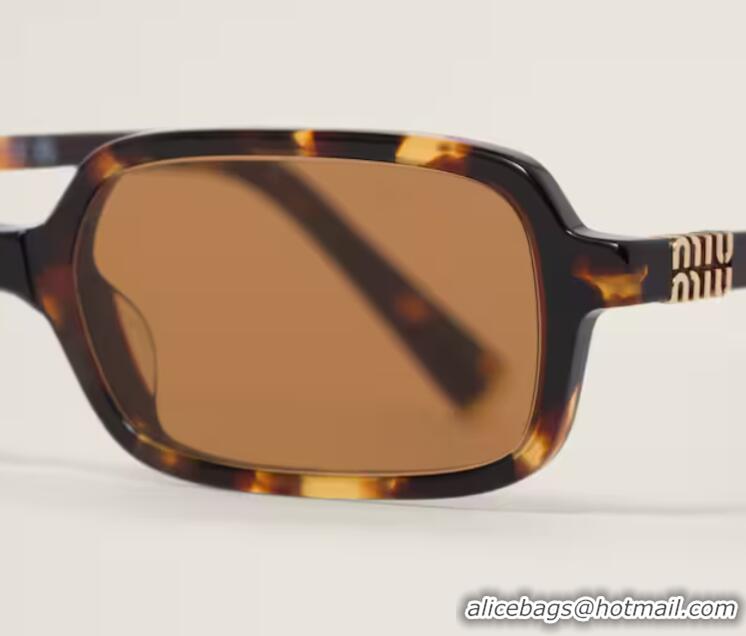 Promotional Miu Miu Regard Sunglasses 5698 Camel Beige Lenses