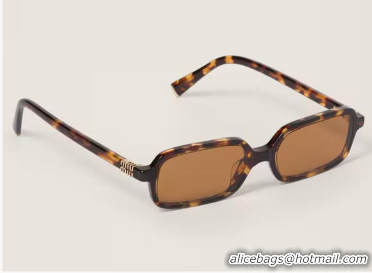 Promotional Miu Miu Regard Sunglasses 5698 Camel Beige Lenses