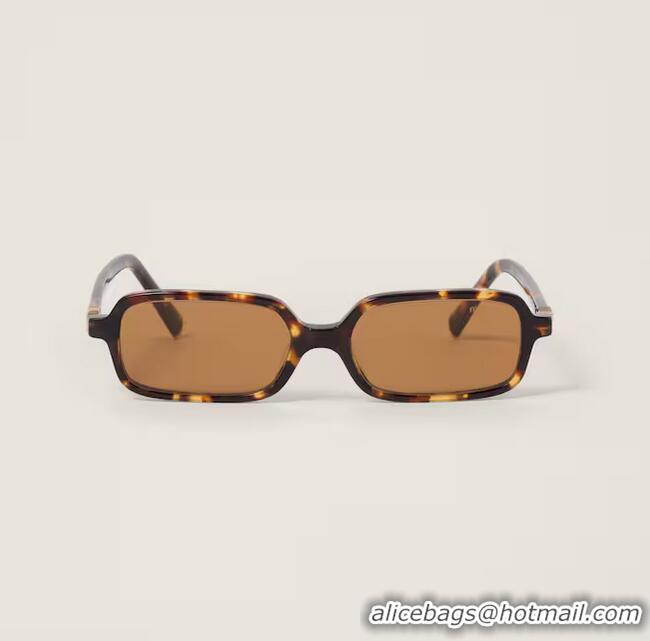 Promotional Miu Miu Regard Sunglasses 5698 Camel Beige Lenses