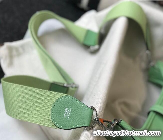 Top Quality Hermes Evelyne Bag 29cm in Togo Calfskin Leather HB29 Avocado Green 2025
