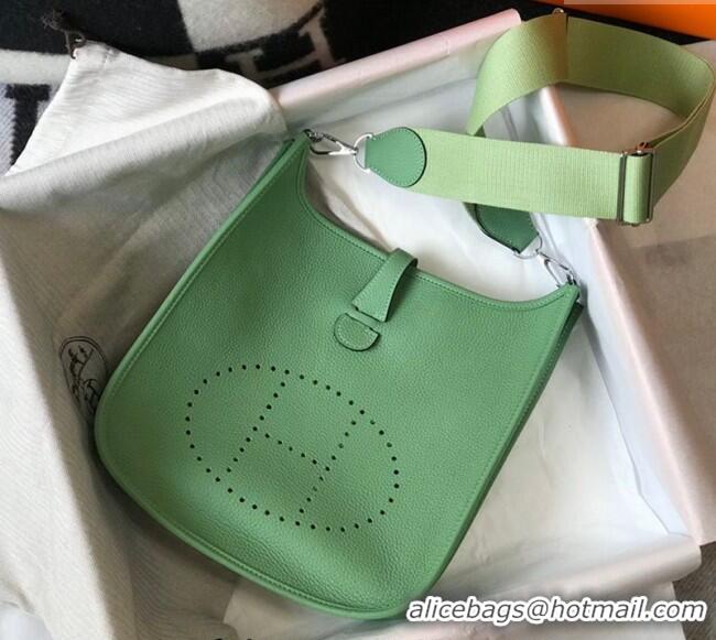 Top Quality Hermes Evelyne Bag 29cm in Togo Calfskin Leather HB29 Avocado Green 2025