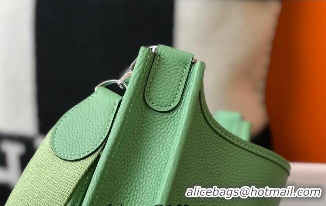 Top Quality Hermes Evelyne Bag 29cm in Togo Calfskin Leather HB29 Avocado Green 2025