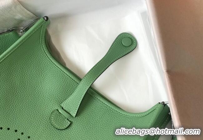 Top Quality Hermes Evelyne Bag 29cm in Togo Calfskin Leather HB29 Avocado Green 2025
