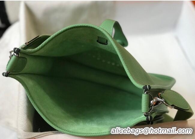 Top Quality Hermes Evelyne Bag 29cm in Togo Calfskin Leather HB29 Avocado Green 2025