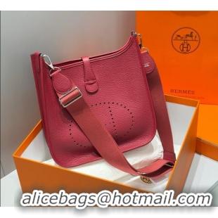 New Design Hermes Evelyne Bag 29cm in Togo Calfskin Leather HB29 Stone Red 2025