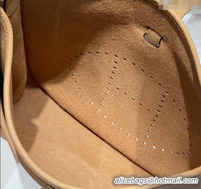 Best Quality Hermes Evelyne Bag 29cm in Togo Calfskin Leather HB29 Milk Tea Beige 2025