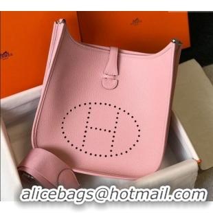 Good Taste Hermes Evelyne Bag 29cm in Togo Calfskin Leather HB29 Cream Shake Pink 2025