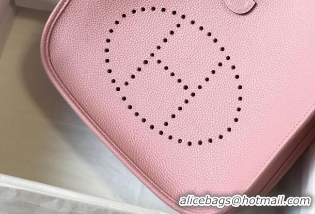 Good Taste Hermes Evelyne Bag 29cm in Togo Calfskin Leather HB29 Cream Shake Pink 2025