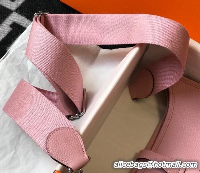 Good Taste Hermes Evelyne Bag 29cm in Togo Calfskin Leather HB29 Cream Shake Pink 2025